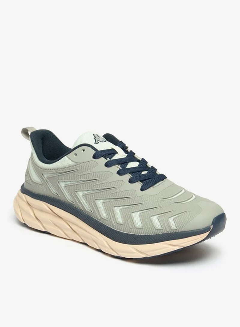 كابا حذاء رياضي رجالي بشعار وتفاصيل برباط